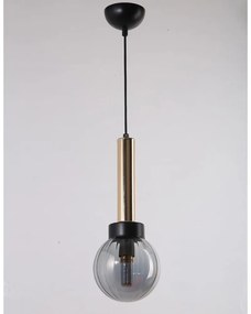 Lampa wisząca ze szklanym kloszem ø 15 cm Cota – Squid Lighting