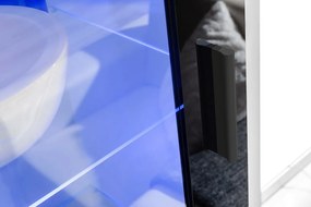 Stojąca witryna pokojowa T40 fronty w wysokim połysku