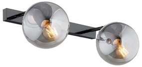 Kinkiet czarny 2xE27 ELLETRO black