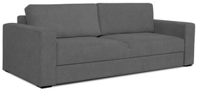 Szara sofa rozkładana 238 cm Resmo – Scandic