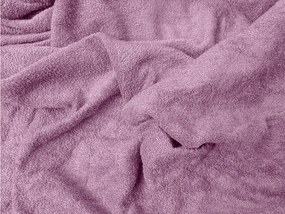 PrzytulneMieszkanie.pl Prześcieradło frotte EXCLUSIVE różowe 90 x 200 cm