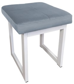 TABORET SOLID 45cm STOŁEK LOFT podstawa biała BL06