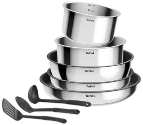 Zestaw garnków aluminiowych 9 szt. INGENIO Cook Eat L881S904 – Tefal