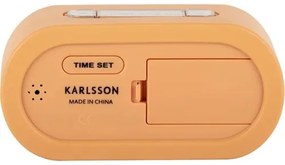 Karlsson KA5753LO Cyfrowy zegar stołowy/budzik, soft orange