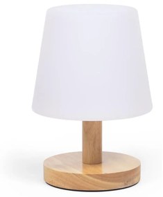 Naturalna lampa stołowa LED ze ściemniaczem (wys. 22 cm) Ambar – Kave Home