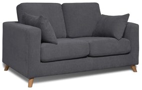 Ciemnoszara sofa 157 cm Faria – Scandic