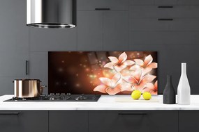 Szkło Ozdobne do Kuchni Urokliwa Flora Kwiatowa