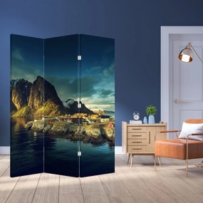 Parawan - Wioska rybacka w Norwegii (126x170 cm)