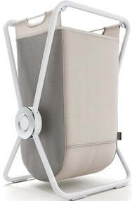 Simplehuman Składany kosz na bieliznę X-Frame, beżowy