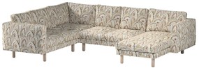 Pokrowiec na sofę narożną Norsborg 5-osobową z szezlongiem