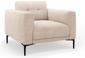 Jasnobrązowy fotel Bemy – Micadoni