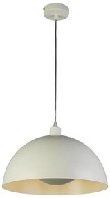 Searchlight 35410CR - Lampa wisząca na przewodzie MARS 1xE27/60W/230V śr. 25 cm kremowa