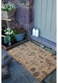 Wycieraczka z włókna kokosowego 60x90 cm Mushrooms – Artsy Doormats