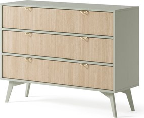 Komoda FORESTA 106 cm do Salonu Sypialni Odcienie zieleni
