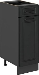 Szafka dolna do kuchni antracytowy domek wiejski 30x46x81.6 r-line
