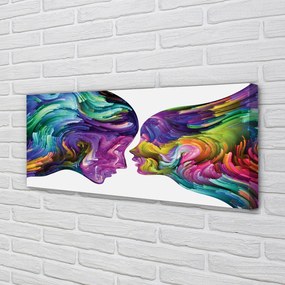 Duży obraz na płótnie Ludzie i Mazy