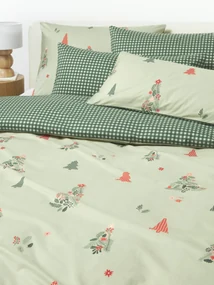 Poszwa na kołdrę z perkalu Pine