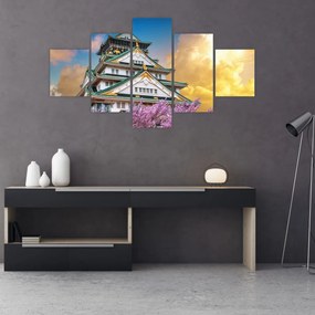 Obraz - Zamek Osaka (125x70 cm)