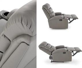 Rozkładany fotel z miejscem na napoje Perus Halmar