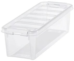 SmartStore Pojemnik z białymi klipsami Classic,3,5 l, 3,5 l