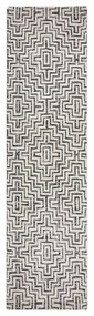 Szary chodnik 80x300 cm Rhett – Flair Rugs