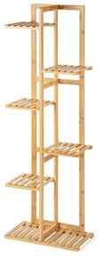 Stojak na rośliny G21 6 poziomów, bambusowy