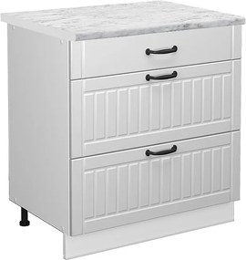 Szafka dolna do kuchni biały domek wiejski 80x60x82 fame-line