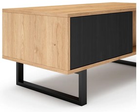 Stolik w dekorze dębu 55x110 cm Madona – Marckeric