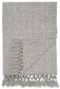 Szary koc z szenilu 130x170 cm Wilson – Catherine Lansfield