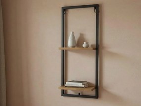 Metalowa półka ścienna TANDOR 20x55 cm