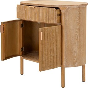 Komoda z litego drewna jodłowego w naturalnym kolorze 81x82x46 cm Gothenburg – Mauro Ferretti