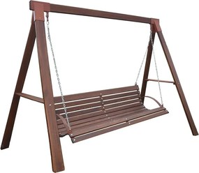 Ogrodowa huśtawka drewniana L1-N64