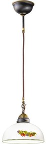 Kolarz 731.32.139 - Żyrandol na lince NONNA 1xE27/75W/230V śr. 36 cm winogrona/truskawki