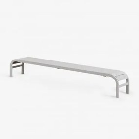 Stolik Pomocniczy Do Leżaka Z Stali Marietta Biała - Sklum