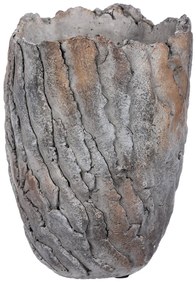 Betonowa donica Stone szara, 16 x 22 cm