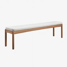 Ławka Z Drewna Eukaliptusowego 180 Cm Aderyn Naturalna - Sklum