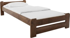 Łóżko Emily 90 x 200 cm, dąb Stelaż: Bez stelaża, Materac: Materac Coco Maxi 20 cm