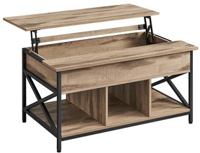 Stolik kawowy TAYLOR SONOMA z wysuwaną płytą 100x60 cm