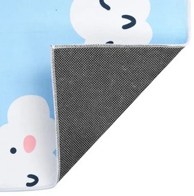 Niebieski dywan w chmurki 160 x 230 W6-G41