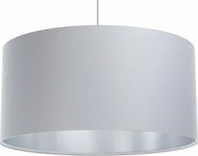 Lampa wisząca MODERN 50 szara/srebrne lustro