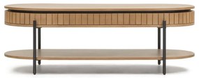 Stolik z drewna mango 130x65 cm Licia − Kave Home