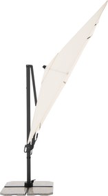 DERBY DX 280 x 280 cm – parasol ogrodowy z boczną nogą - Towar z drobną wadą (S332)
