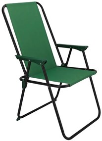 Zielone składane krzesło turystyczne M9-B55