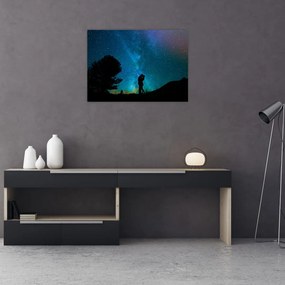 Obraz - Spotkanie pod gwiazdami (70x50 cm)