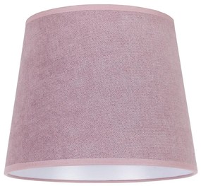 Duolla - Klosz do lampy stołowej CLASSIC M E27 śr. 24 cm różowy