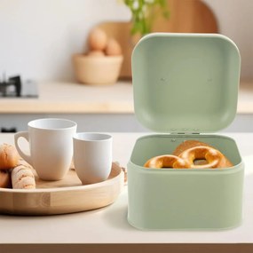 Orion Puszka na chleb Greenish, 20 x 20 x 17 cm, 20 x 20 x 17 cm