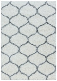 Dywan shaggy Salsa koniczyna kremowy 60 cm x 110 cm