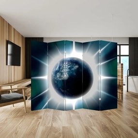 Parawan - Promieniująca planeta (210x170 cm)