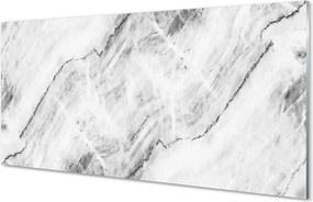 Panel szklany do Kuchni Marmurowa Struktura Ścienna