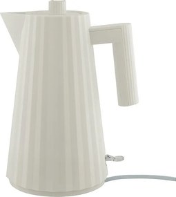 Czajnik Elektryczny Alessi Plissé 1,7L Czarny Rzeźbiarski Design Stal Nierdzewna 2400W Automatyczne Wyłączanie Bezpieczeństwo